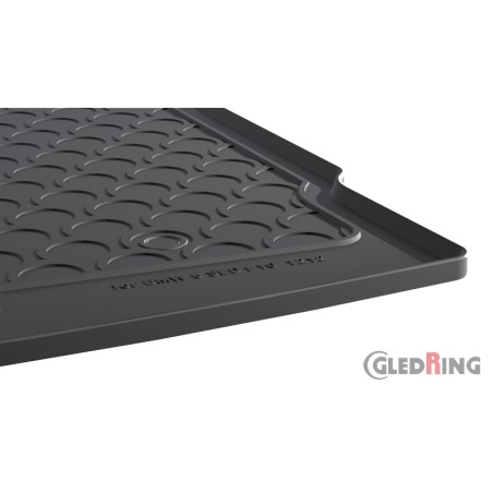 Coquille coffre-arrière Rubbasol (caoutchouc) sur mesure pour BMW Série 5 F10 Sedan 2010-2016 Coquille coffre-arrière Rubbasol (caoutchouc) sur mesure pour BMW Série 5 F10 Sedan 2010-2016