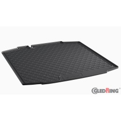 Coquille coffre-arrière Rubbasol (caoutchouc) sur mesure pour Seat Toledo & Skoda Rapid Sedan 2012- (Sol en bas)