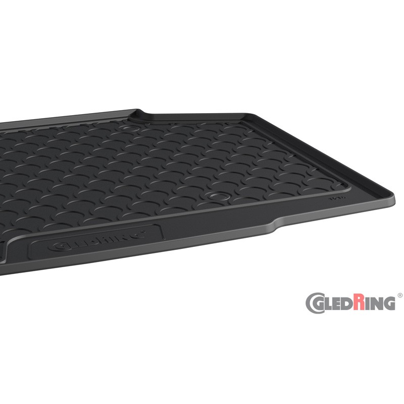 Coquille coffre-arrière Rubbasol (caoutchouc) sur mesure pour Skoda Kamiq 9/2019- (Sol en bas)