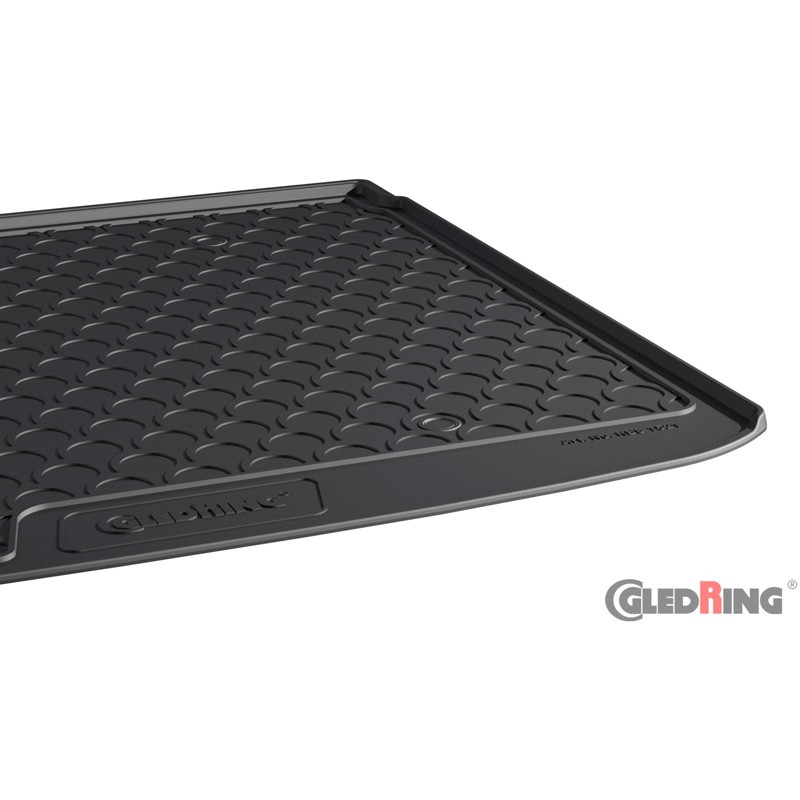 Coquille coffre-arrière Rubbasol (caoutchouc) sur mesure pour Skoda Enyaq iV 2020- (sol en haut)