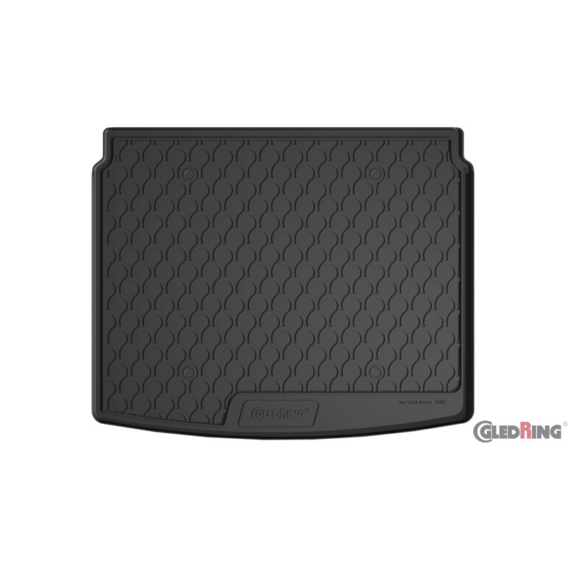 Coquille coffre-arrière Rubbasol (caoutchouc) sur mesure pour Seat Ateca 2016- (Sol en haut variable)