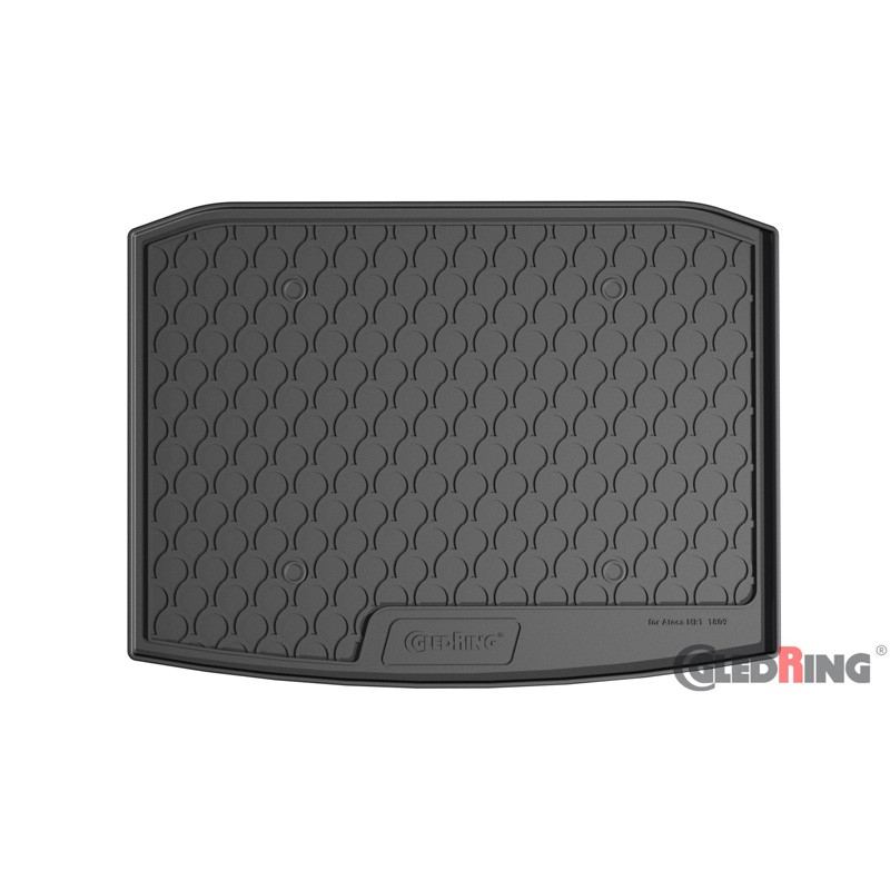 Coquille coffre-arrière Rubbasol (caoutchouc) sur mesure pour Seat Ateca 2016- (Sol en bas)