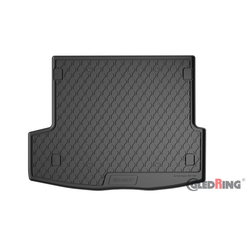 Coquille coffre-arrière Rubbasol (caoutchouc) sur mesure pour Honda Civic IX (FK) Tourer 2014-2017