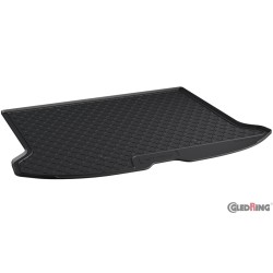 Coquille coffre-arrière Rubbasol (caoutchouc) sur mesure pour Volvo XC60 2008-2016 (petite roue de secours)