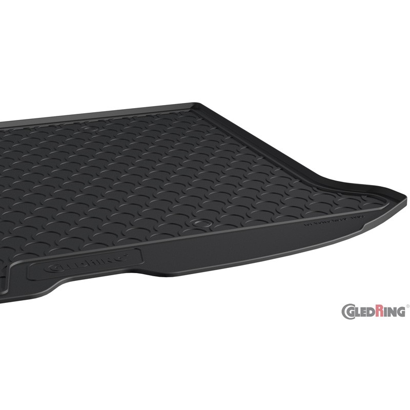 Coquille coffre-arrière Rubbasol (caoutchouc) sur mesure pour Volvo XC60 2008-2016 (petite roue de secours)