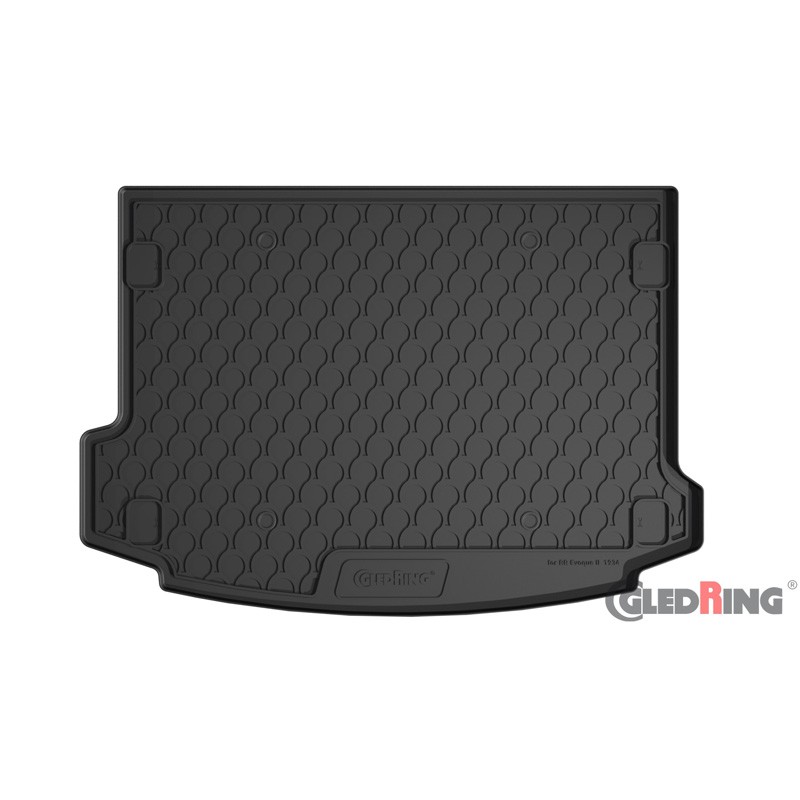 Coquille coffre-arrière Rubbasol (caoutchouc) sur mesure pour Range Rover Evoque 5-portes 2019-