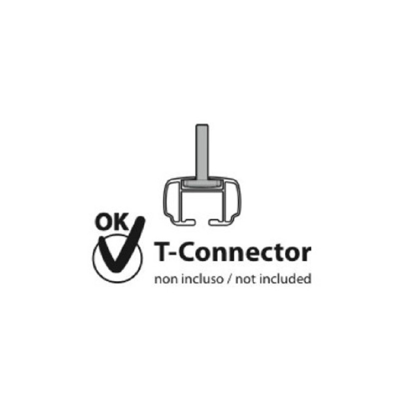 NORDRIVE HELIO R ALU Barres de toit pour FORD TOURNEO CONNECT 3. GEN.