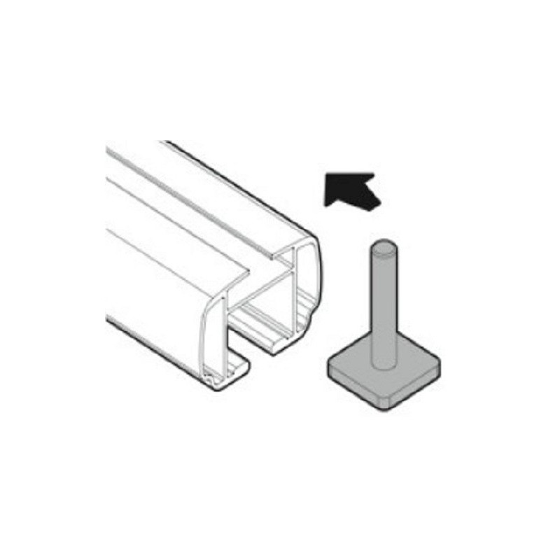 NORDRIVE HELIO R ALU Barres de toit pour FORD TOURNEO CONNECT 3. GEN.