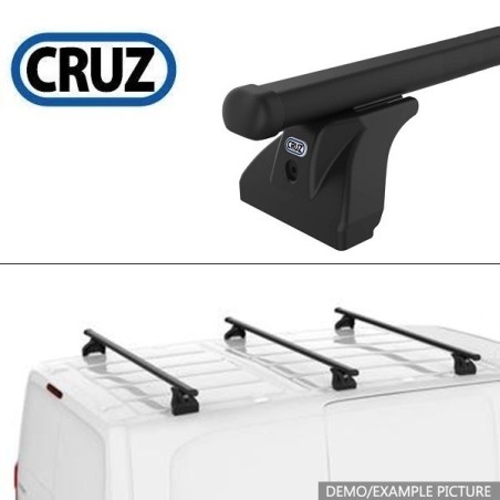 CRUZ CARGO XPRO Barres de toit 3-Barres pour NISSAN PRIMASTAR (X82)