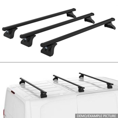 CRUZ CARGO XPRO Barres de toit 3-Barres pour RENAULT TRAFIC 3