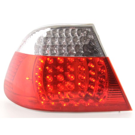 LED feux arrière BMW Série 3 Coupe type E46 99-02 clair / rouge