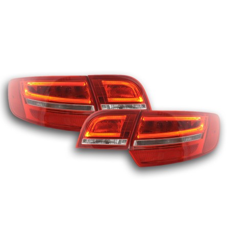 Feux arrières à LED Audi A3 Sportback (8PA) 04-08 rouge / clair