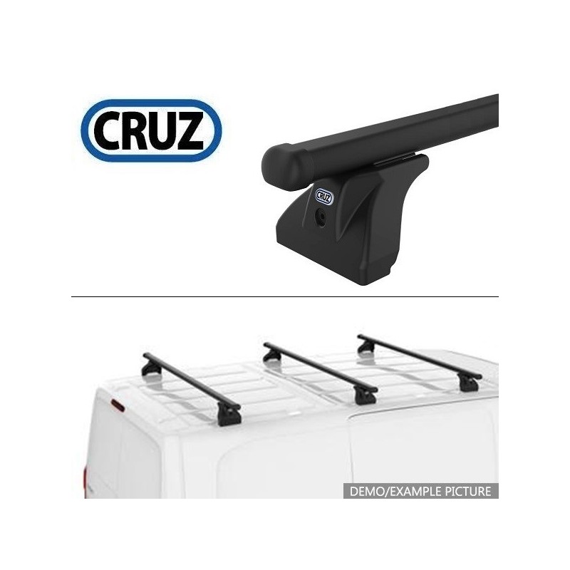 CRUZ CARGO XPRO Barres de toit 3-Barres pour NISSAN TOWNSTAR
