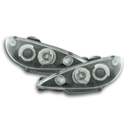 Phare avant Peugeot 206 type S16 99-02-05 noir