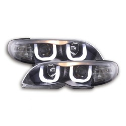 Phares Angel Eye BMW Série 3 E46 Limo / Touring 02-05 noir