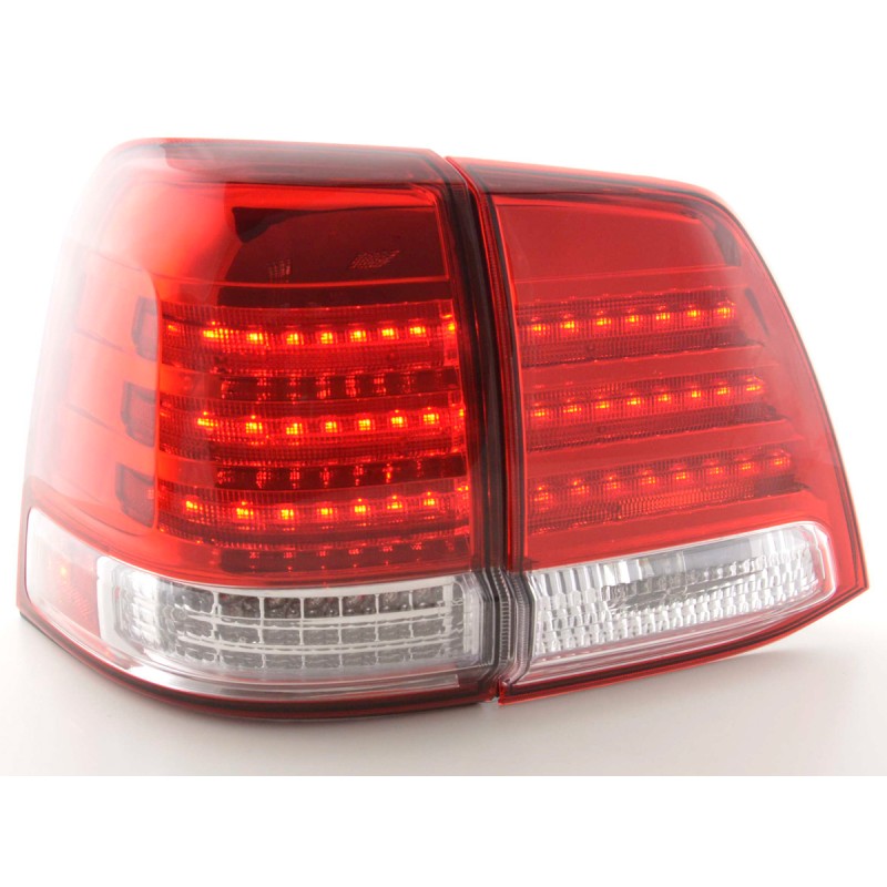 Kit feux arrières LED Toyota Land Cruiser type FJ200 07-08 chrome