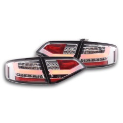 Feux arrière à LED Audi A4 B8 8K Limo 07-11 chrome