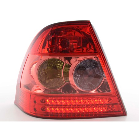Kit feux arrières LED Toyota Corolla Notchback type E12 02-04 rouge Kit feux arrières LED Toyota Corolla Notchback type E12 02-04 rouge