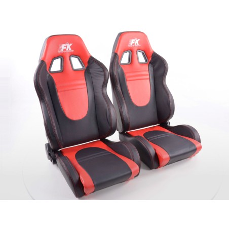 Sièges sport FK Sièges demi-baquets automatiques Ensemble de voitures de course au look de sport automobile Sièges sport FK Sièges demi-baquets automatiques Ensemble de voitures de course au look de sport automobile