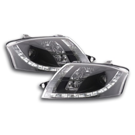 Phares Daylight LED feux de jour Audi TT type 8N 98-06 noir