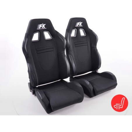 Sièges sport FK Sièges demi-coque auto Set Voiture de course avec siège chauffant Sièges sport FK Sièges demi-coque auto Set Voiture de course avec siège chauffant