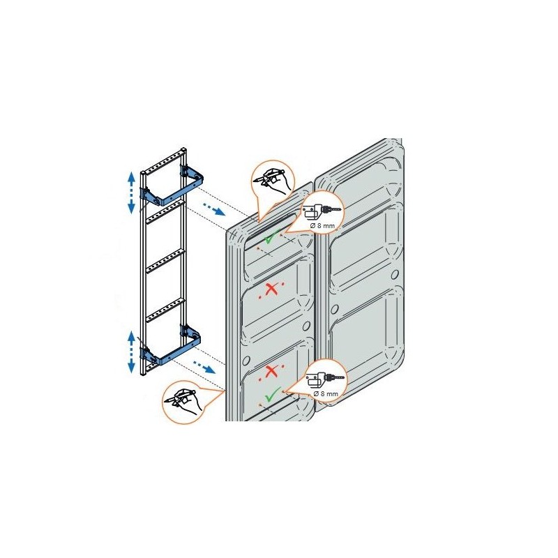 Échelle arrière pour MERCEDES-BENZ SPRINTER 2 (W906)