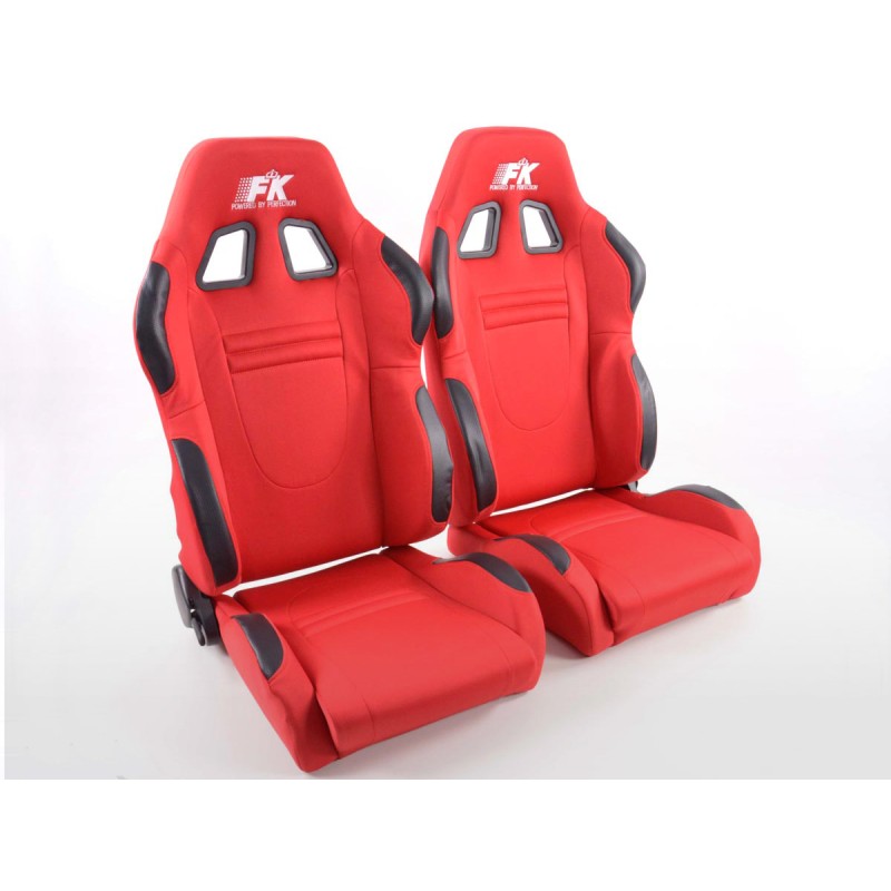 Sièges sport FK Sièges demi-baquets automatiques Ensemble de voitures de course au look de sport automobile