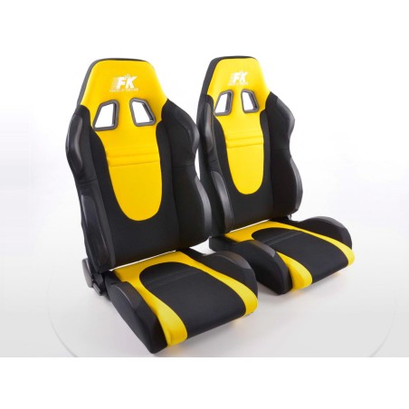 Sièges sport FK Sièges demi-baquets automatiques Ensemble de voitures de course au look de sport automobile Sièges sport FK Sièges demi-baquets automatiques Ensemble de voitures de course au look de sport automobile