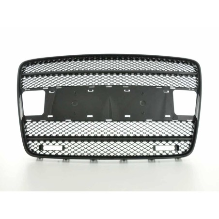 Calandre sport avec support de feu de position calandre avant pour Audi Q7 type 4L 05-09 noir Calandre sport avec support de feu de position calandre avant pour Audi Q7 type 4L 05-09 noir
