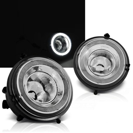Fog lights with LED daytime running lights for MINI R55 R56 R57 R58 R59 R60 R61