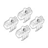 NORDRIVE EVOS SILENZIO Barres de toit pour MITSUBISHI ASX 2. GEN. NORDRIVE EVOS SILENZIO Barres de toit pour MITSUBISHI ASX 2. GEN.