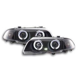 Phare avant BMW Série 3 Limo type E46 98-01 noir