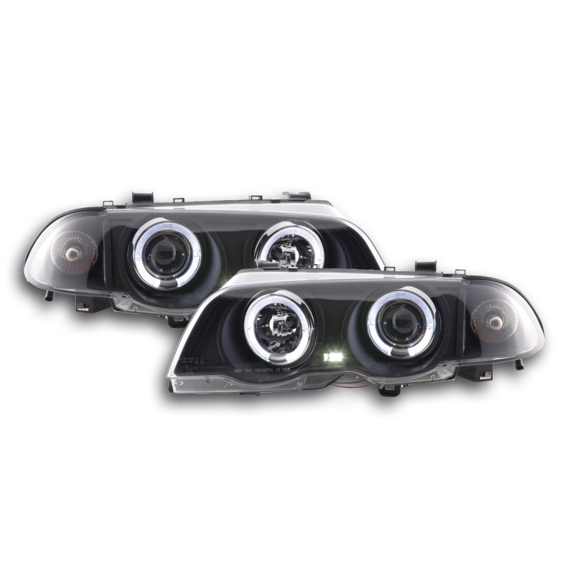 Phare avant BMW Série 3 Limo type E46 98-01 noir