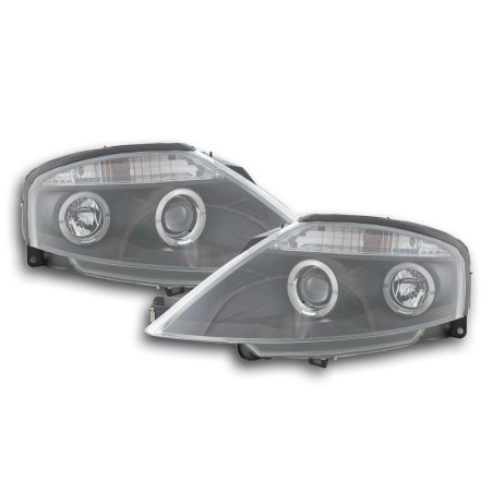 Phare avant Citroen C3 02-08 noir Phare avant Citroen C3 02-08 noir