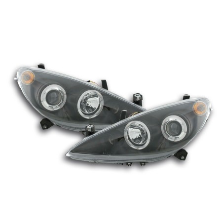 Phare avant Peugeot 307 01-06 noir Phare avant Peugeot 307 01-06 noir