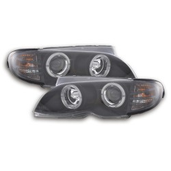 Phare avant BMW Série 3 E46 Limo / Touring 02-05 noir