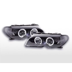 Phares xénon BMW Série 3 E46 Coupé / Cabrio 03-05 noir