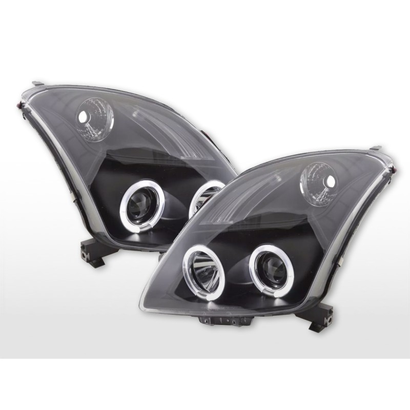 Phares pour Suzuki Swift type MZ 05- noir