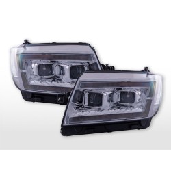Jeu de phares Xenon Daylight LED DRL look Mini Countryman (R60) 10-17 noir