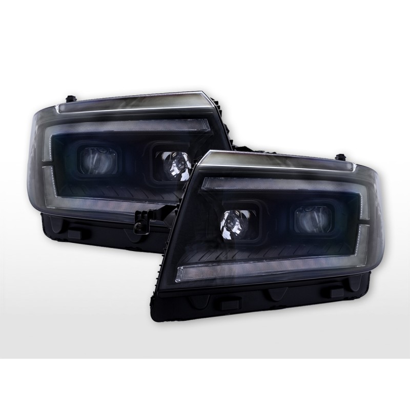 Jeu de phares Xenon Daylight LED DRL look Mini Countryman (R60) 10-17 noir