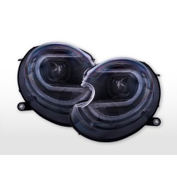 Jeu de phares Xenon Daylight LED DRL look Mini Countryman (R60) 10-17 noir