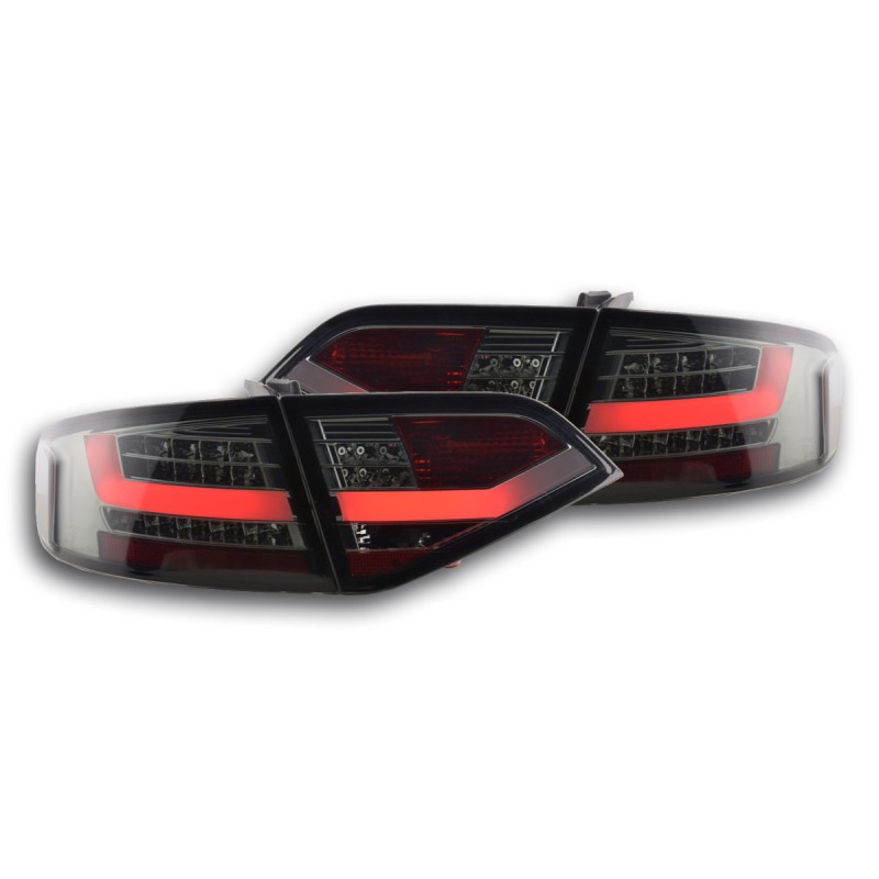 Kit feux arrières à LED Audi A4 B8 8K Limo 07-11 noir