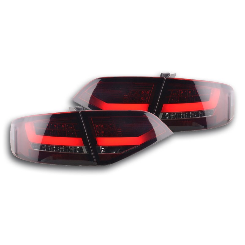 Feux arrières à LED Audi A4 B8 8K Limo 07-11 rouge / noir