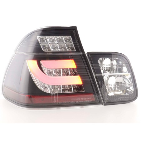 Kit feux arrières LED BMW Série 3 E46 Limo 02-05 noir Kit feux arrières LED BMW Série 3 E46 Limo 02-05 noir