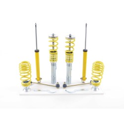 Kit combinés filetés à dureté FK Skoda Octavia 1Z Combi de 2004 avec jambe de force 55mm