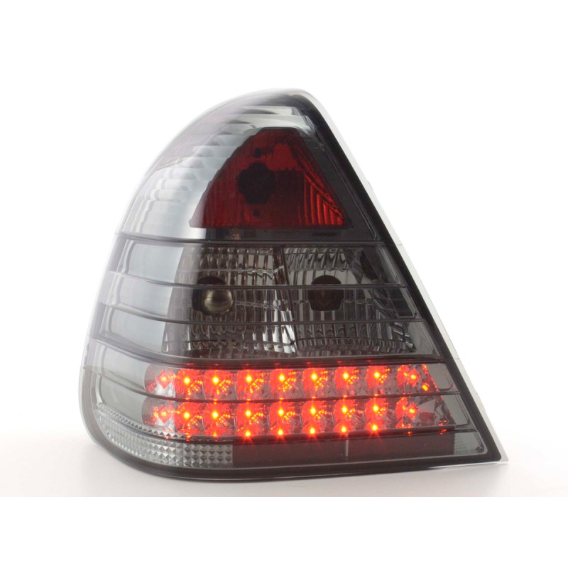 Kit feux arrière LED Mercedes Classe C type W202 96-00 noir