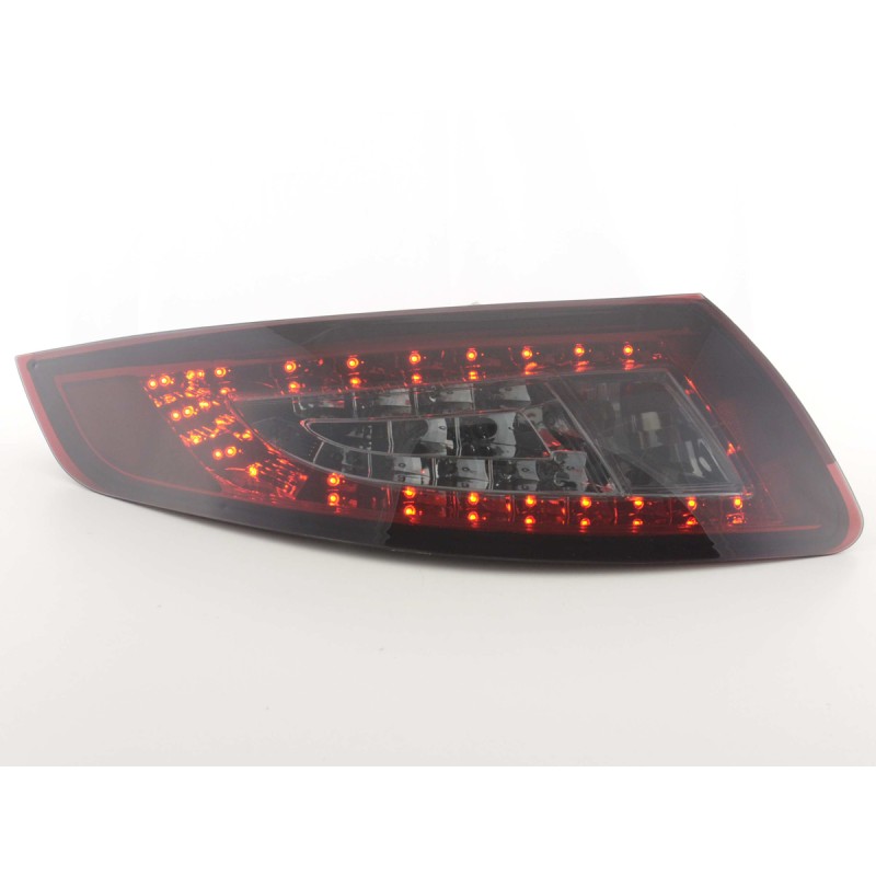 Kit feux arrière à LED Porsche 911 type 997 05-09 rouge / noir