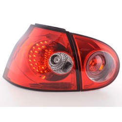 Kit feux arrières LED VW Golf 5 type 1K 2003-2008 rouge