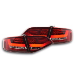 Feux arrières à LED Audi A4 B8 8K Limo 07-11 rouge / clair