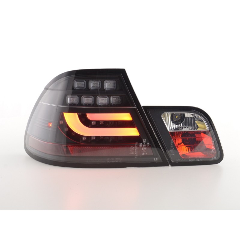 Kit feux arrière LED BMW Série 3 E46 Coupé 03-07 noir